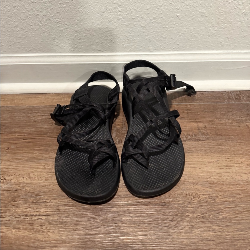 Chaco Women's Black Strappy Sandals